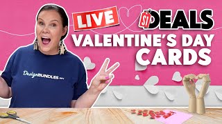 ❤️ How to Make Valentine Cards With Cricut | Dollar Deals December 2022