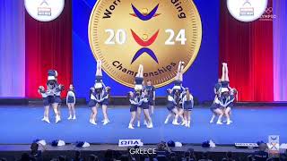 Team Greece Jr All Girl Advanced ICU World Cheerleading Championship 2024 Finals