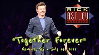 Together Forever - Rick Astley (NKOTB Mixtape Tour - Newark, NJ)