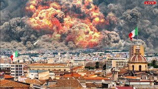 Italy panic: 1 day before Campi Flegrei erupt,as an earthquak devastates Naples,rumbling across land