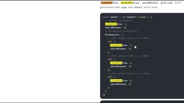 2022 08 04, 스와이퍼 라이브러리 강의, 6강, 한 화면에 슬라이드 여러개, slidesPerView 속성 적용