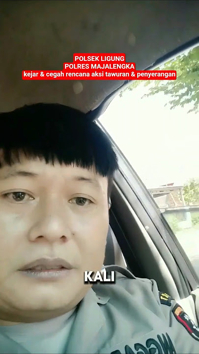 POLSEK LIGUNG | POLRES MAJALENGKA cegah & usir siswa memancing keributan
