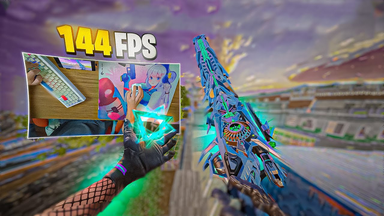 ´´NOVA´´ KAR98 ETERNA A 144 FPS NO MOBILADOR BLOOD STRIKE! 🔥 (CHAMA INFERNAL)