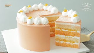 기분까지 좋아지는 과즙팡팡! 오렌지 케이크 * 스위스 머랭 버터크림 : Orange Cake * Swiss Meringue Buttercream | Cooking tree