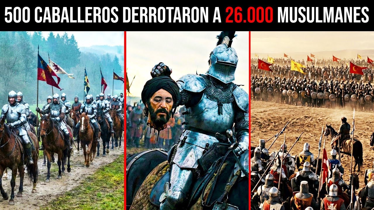 Cuando 500 Caballeros HUMILLARON a 26.000 Musulmanes – La Batalla Que Salvó Europa