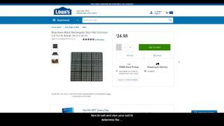 Sku Grid: Special Stores - Lowes