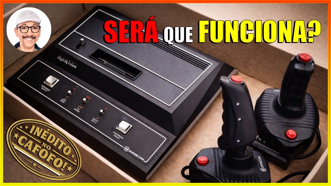 DYNAVISION SYSTEM - O PRIMEIRO CONSOLE DA DYNACOM ERA UM CLONE DE ATARI!