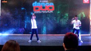 UBelt Dance-Duo 1 Elimination MLQU, John Paul and Joenel.