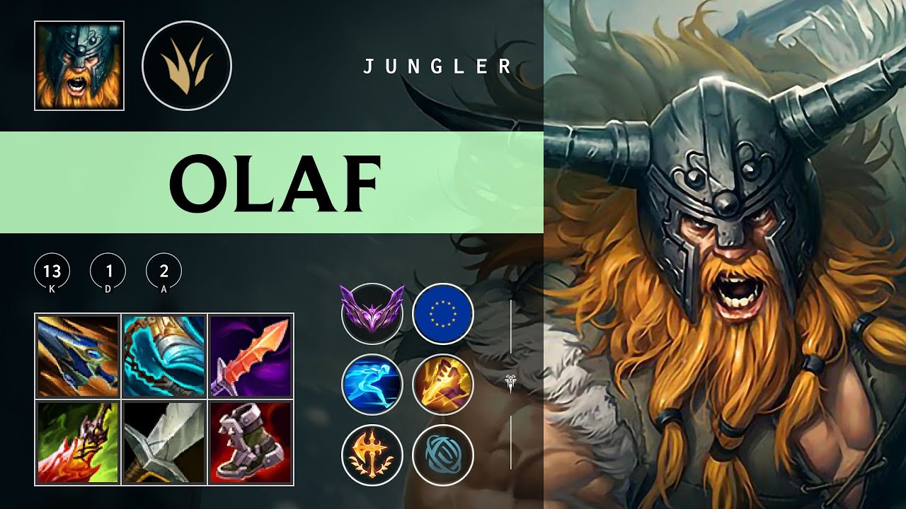 Olaf Jungle vs Fiddlesticks - EUW Master Patch 25.23