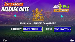 GAME Changer v4.2 | About Release Date | Q&A screenshot 2