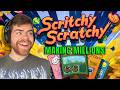 Making MILLIONS On Scratch Offs! | Scritchy Scratchy Part 1