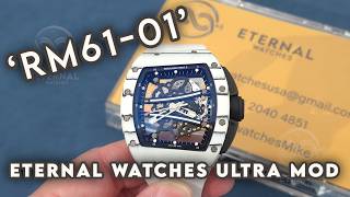 ETERNAL WATCHES ULTRA MOD 99% RM61-01 White NTPT