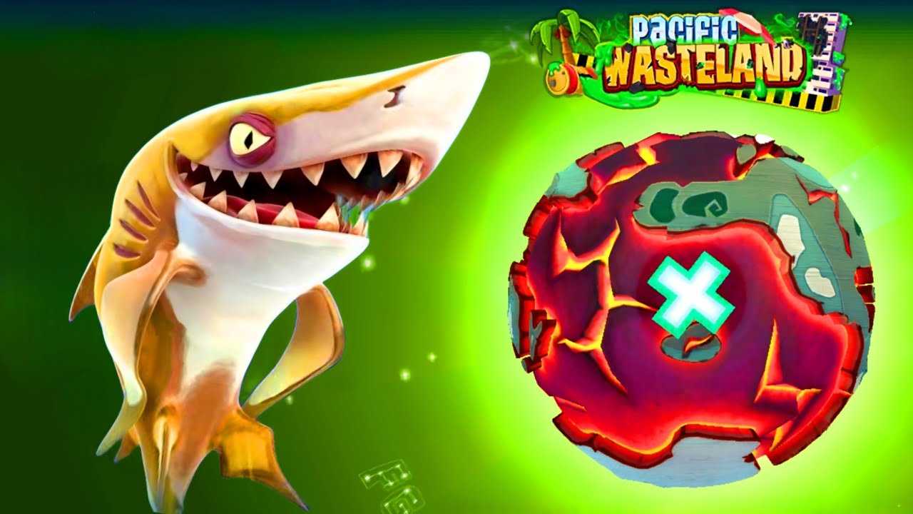 HUNGRY SHARK WORLD 🌎 BLACK TIP REEF SHARK 🦈 PACIFIC WASTELAND (EXTINCTION MODE) FULL GAMEPLAY HD