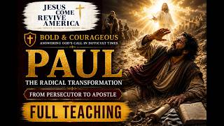 Bold & Courageous: The Radical Transformation of Paul | Full Teaching