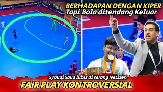 Kontroversi Fair Play Syauqi Saud lubis Indonesia vs Japan, Dipuji dan di Serang Netizen