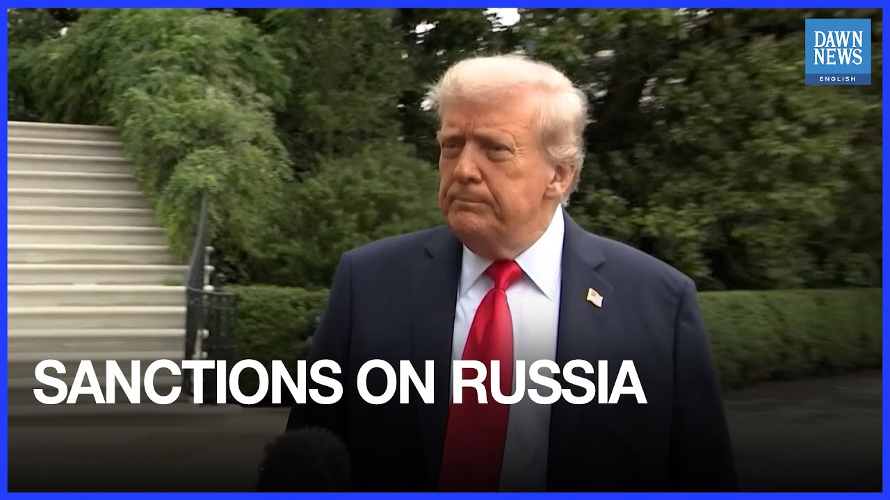 Trump Ready for Second Stage of Sanctions on Russia over Ukraine Conflict | Dawn News English