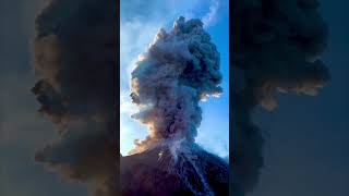 Volcano Erupts With Towering Ash Cloud