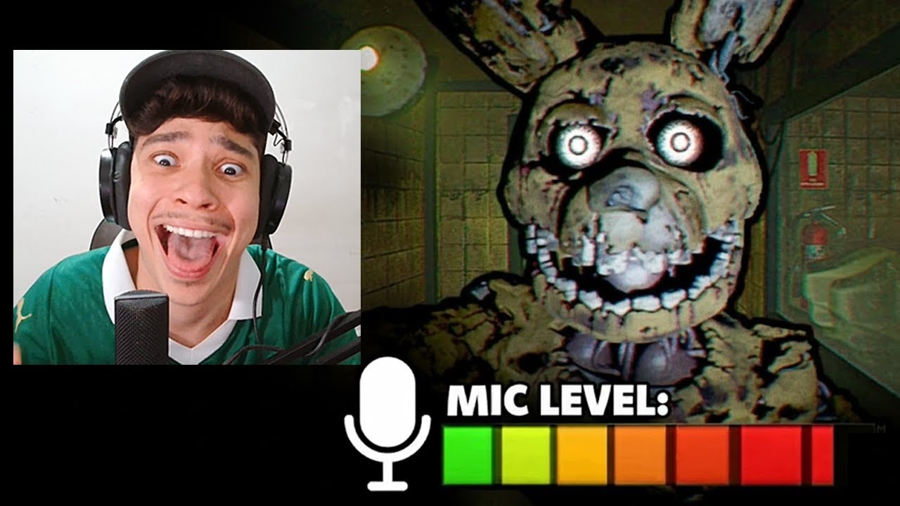 se vc GRITAR nesse fnaf você perde