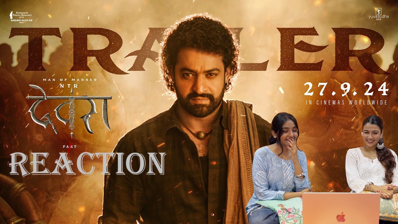 Devvara Trailer | Reaction | NTR | Saif Ali Khan | Jahnvi | Sep 27