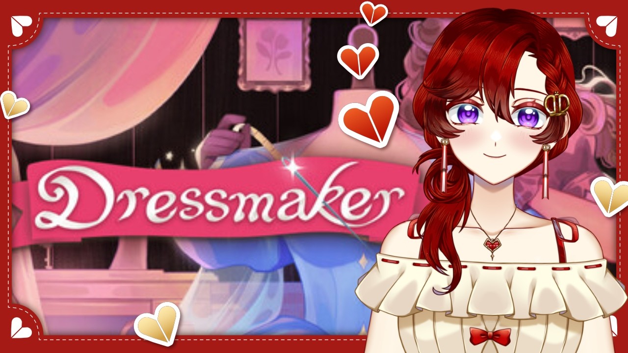 【Dressmaker】Another day, Another dress to make | Part 3【VTuber | Shira Ou】
