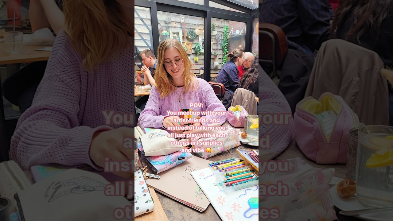 Artsy friends are the best 🥰 