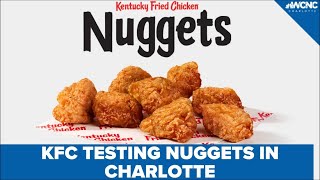 KFC testing new menu item in Charlotte