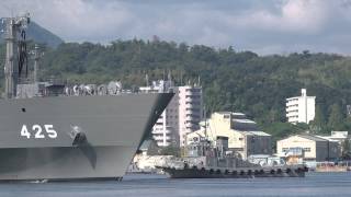 M140909 海上自衛隊舞鶴基地 『はやぶさ』、『ましゅう』出港