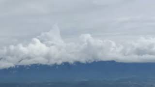 Silent Clouds Above The Mountains | Peaceful Mountain View From Afar