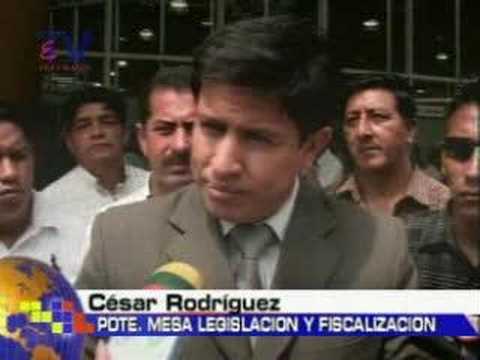 Mesa 10 aprobó Servicio Ejecutivo Ley Tránsito