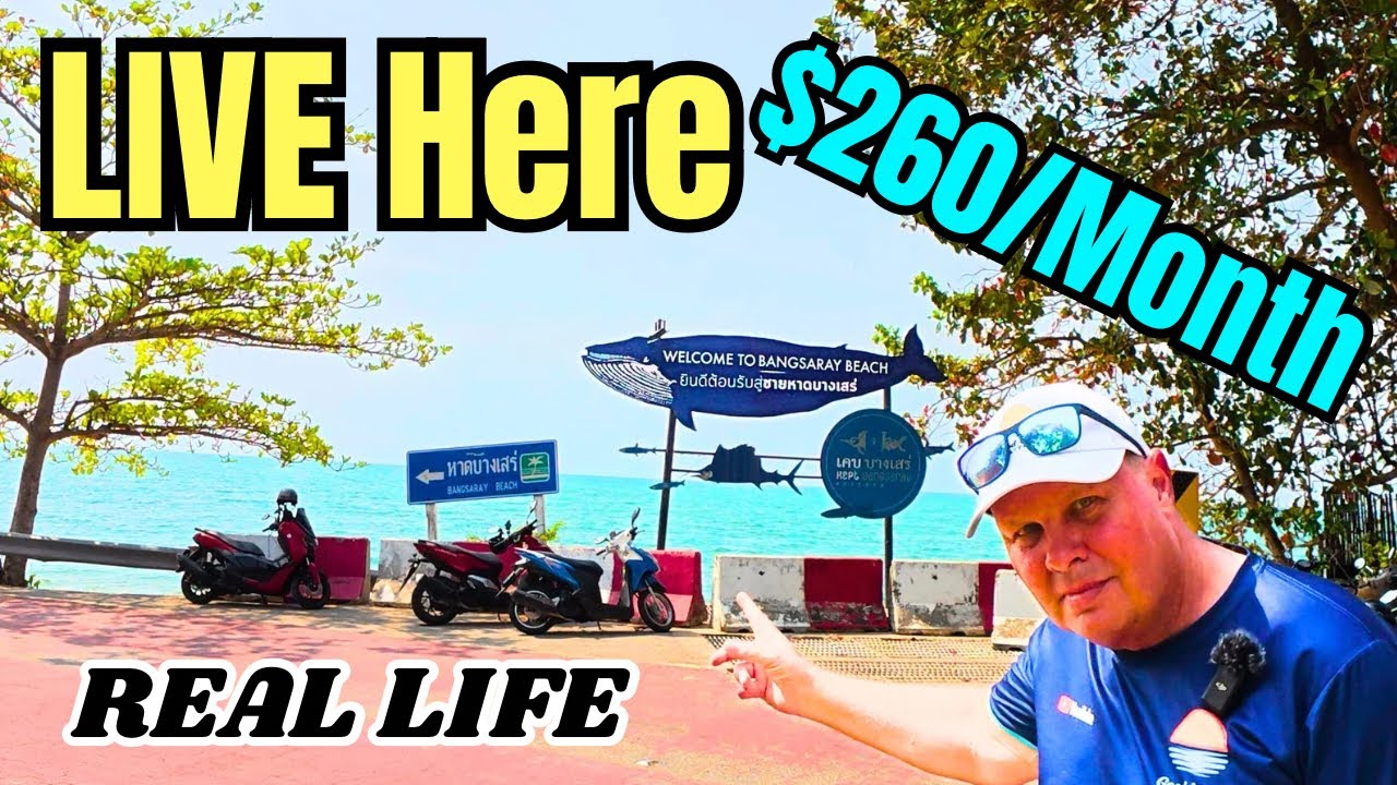 Проживание на берегу моря в Таиланде за 260 долларов в месяц (реальная стоимость жизни)