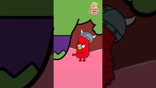 Brush Your Teeth | Tooth Turns into Superheroes | Healthy Habits | Kids Songs #shorts