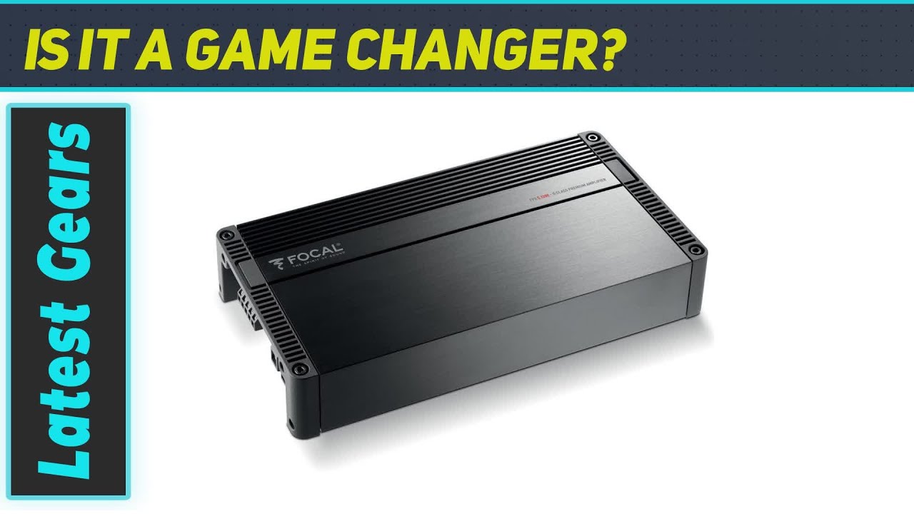 FOCAL 5chアンプ　FPX5.1200 Focal FPX 5.1200 5-channel car amplifier — 75 watts RMS x 4 at 4