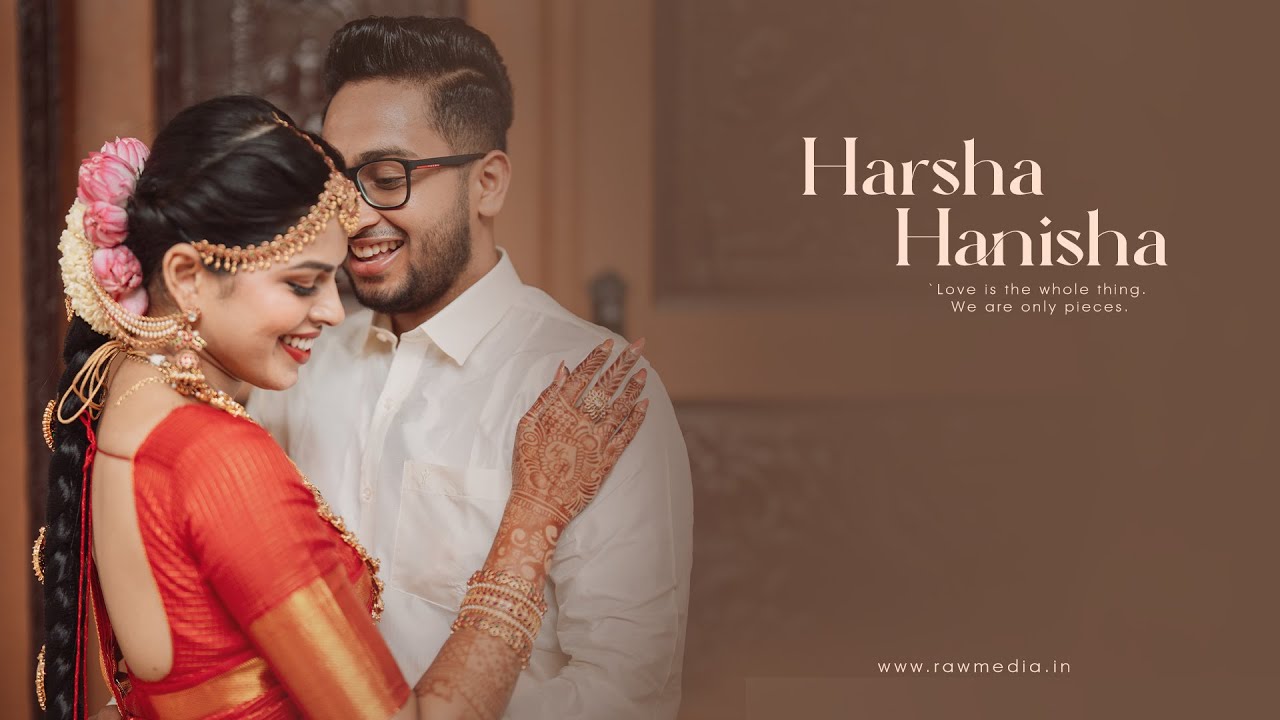 Harshsa & Hanisha Wedding Teaser | Chennai | Raw Media | 7868882122.
