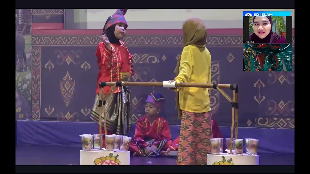 Arjuna's school assembly