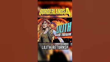 Lilith returns in BORDERLANDS 4 🔥😍