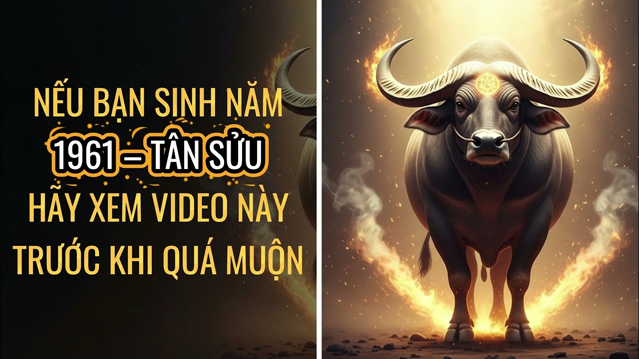 10 DẤU HIỆU NẾU BẠN SINH NĂM 1961 – TÂN SỬU HÃY XEM VIDEO NÀY TRƯỚC KHI QUÁ MUỘN