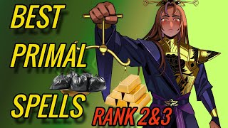 The best Primal spells: Rank 2 & 3. Finally some good AOEs