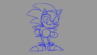 Sonic Mania- Rough Animation