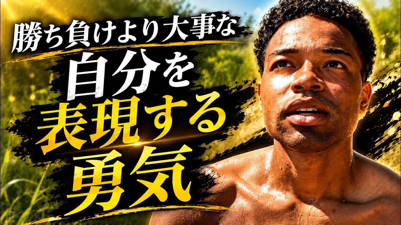 勝ち負けより大切な、自分を貫く勇気。