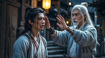任人欺辱的廢柴小子，被絕世高手傳授全身武功，從此武功一飛沖天！#kungfu ⚔️#功夫#武俠#武俠逆襲