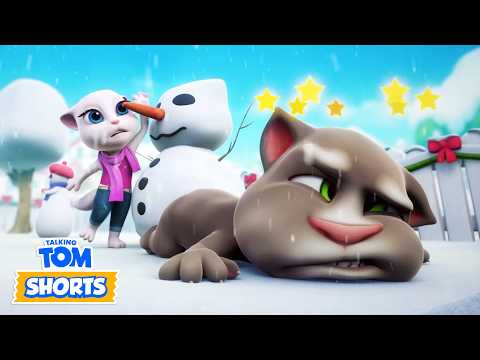 Bataille de boules de neige | Talking Tom & Friends France | Dessin animé