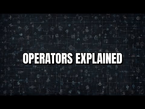 Operators & Expressions Explained Line by Line | Python for ML #03