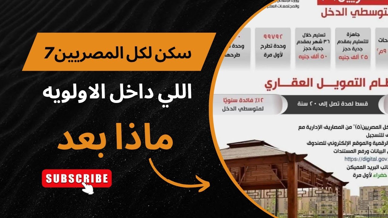 مهم لمن هم داخل الأولوية في سكن لكل المصريين 7 ⁉️ الطرح التكميلي قبل دفع الأقساط الربع سنويه اسمع 🤔