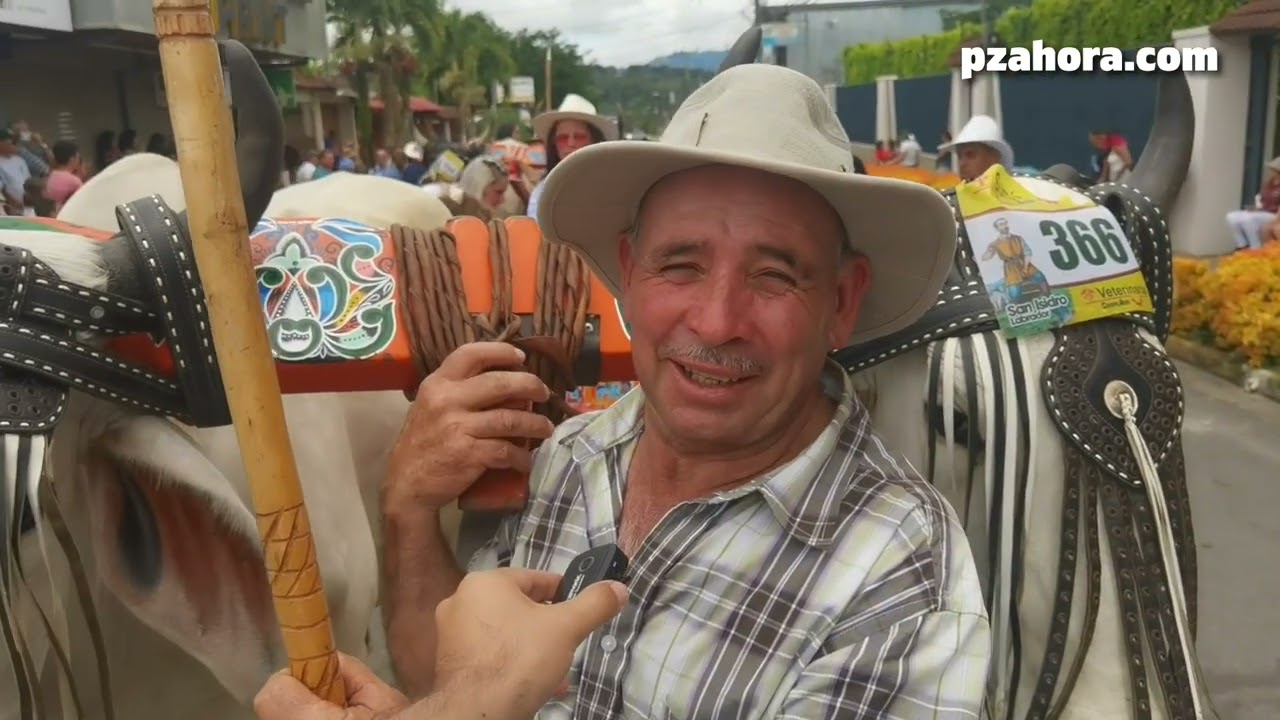 Generaleños disfrutaron del regreso del Desfile de Boyeros