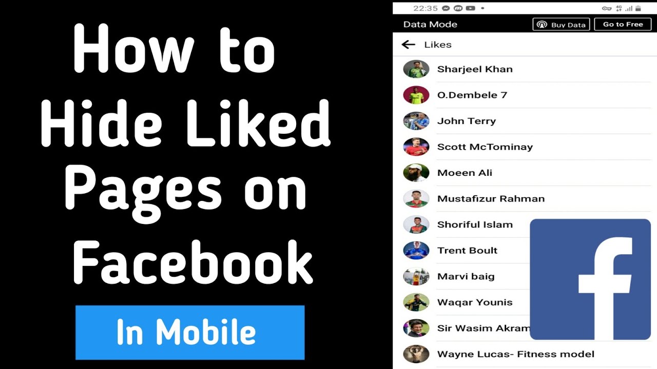 How to Hide Liked Pages on Facebook in Mobile Hide page you liked on