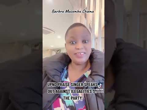 UPND Praise Singer Barbra Chama exposes UPND Corruption