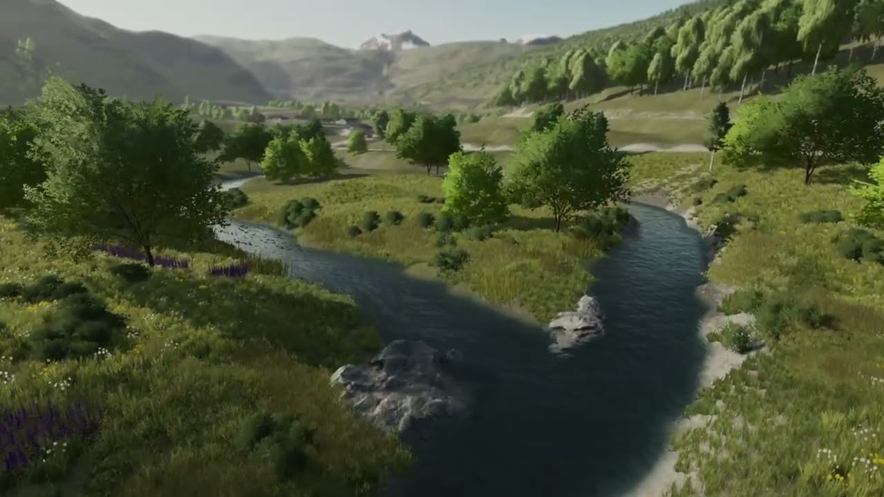 FS22 Rennebu - Water just got a big update!