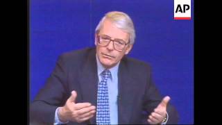 N. Ireland Belfast Tony Blair & John Major Referendum Visit