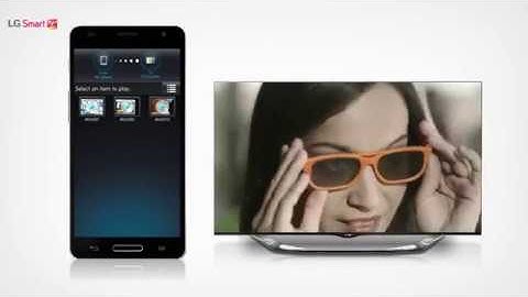 How to Use LG Smart TV SmartShare WiFi Direct With Mobile