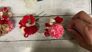 髪飾り・コサージュ・Ｒｏｓｅ７・製造メーカーの町田造花、七五三用髪飾り商品紹介動画。
